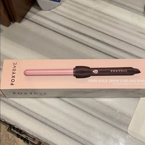 Brand New FoxyBae rose gold curling wand